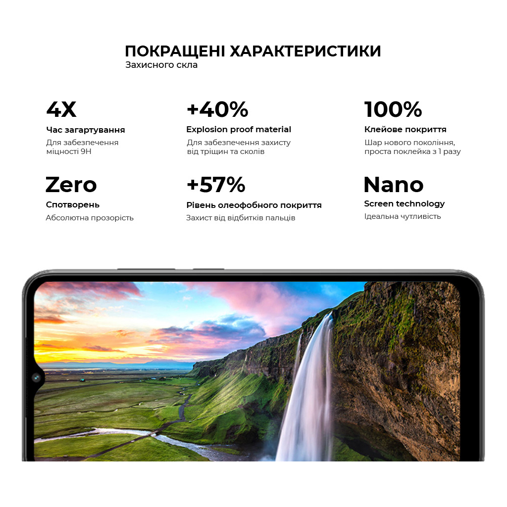 Скло захисне Armorstandart Pro Xiaomi Redmi A2 Black (ARM66569) - зображення 3