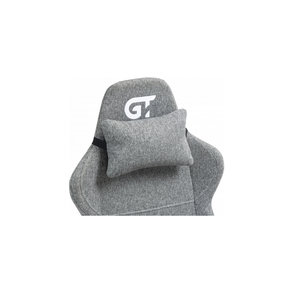Крісло ігрове GT Racer X-2322 Gray (X-2322 Fabric Gray) - зображення 6