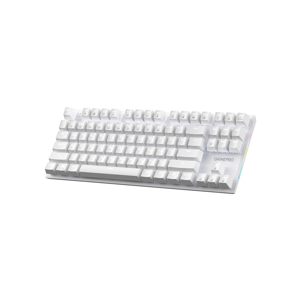 Клавіатура GamePro Genesis Joker MK124W Outemu Red Switch USB UA White (MK124W) - зображення 2