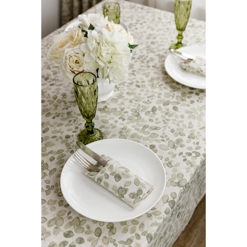 Скатертина Прованс Тереза Листочки 180х133 (034479) - зображення 4
