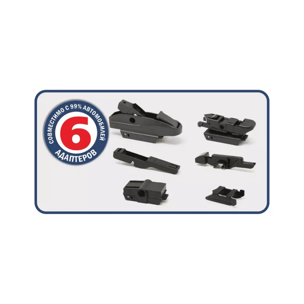 Щітка склоочисника PROSWISSCAR 525 мм GW-21 (000490) - зображення 3