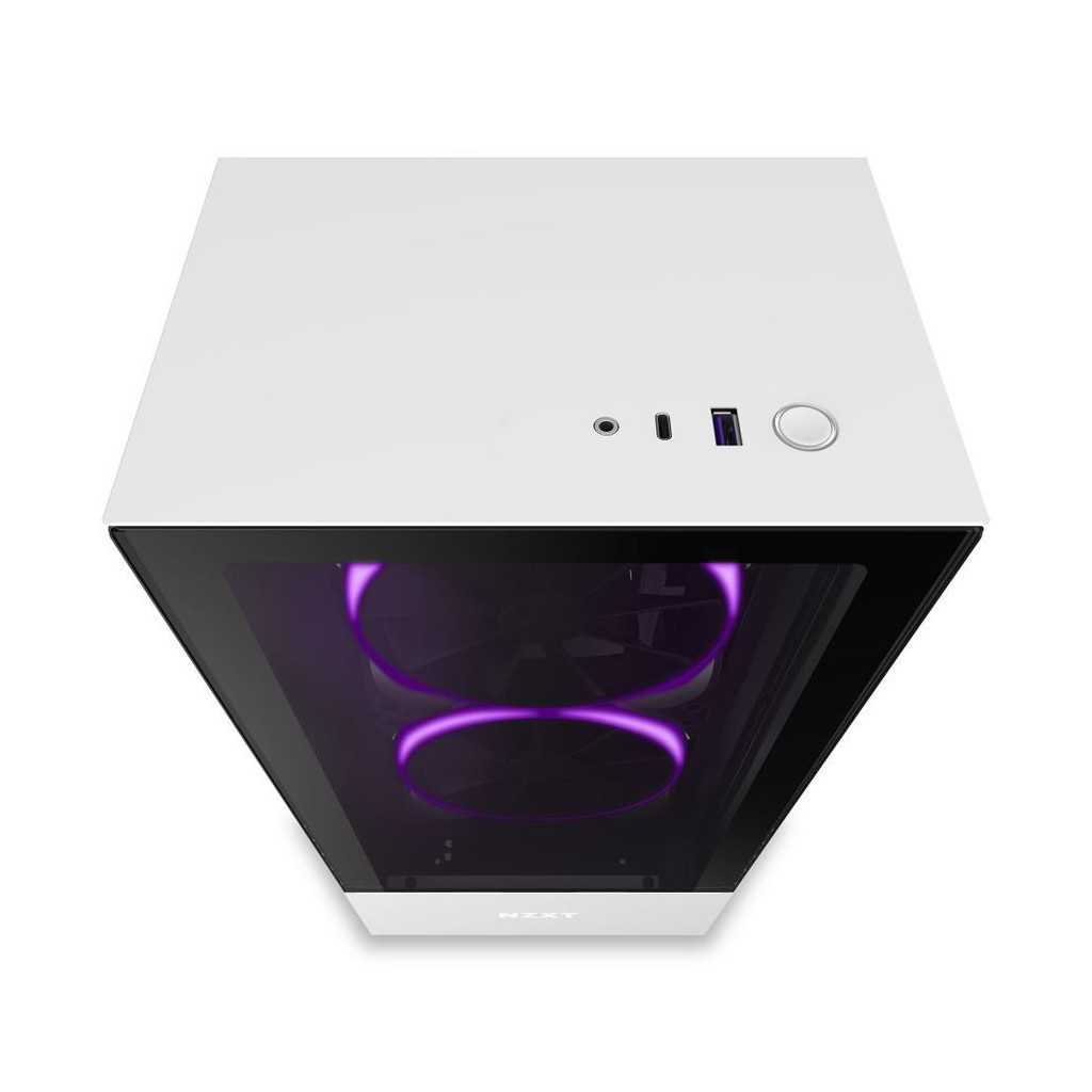 Корпус NZXT H510 Matte White (CA-H510E-W1) - зображення 12