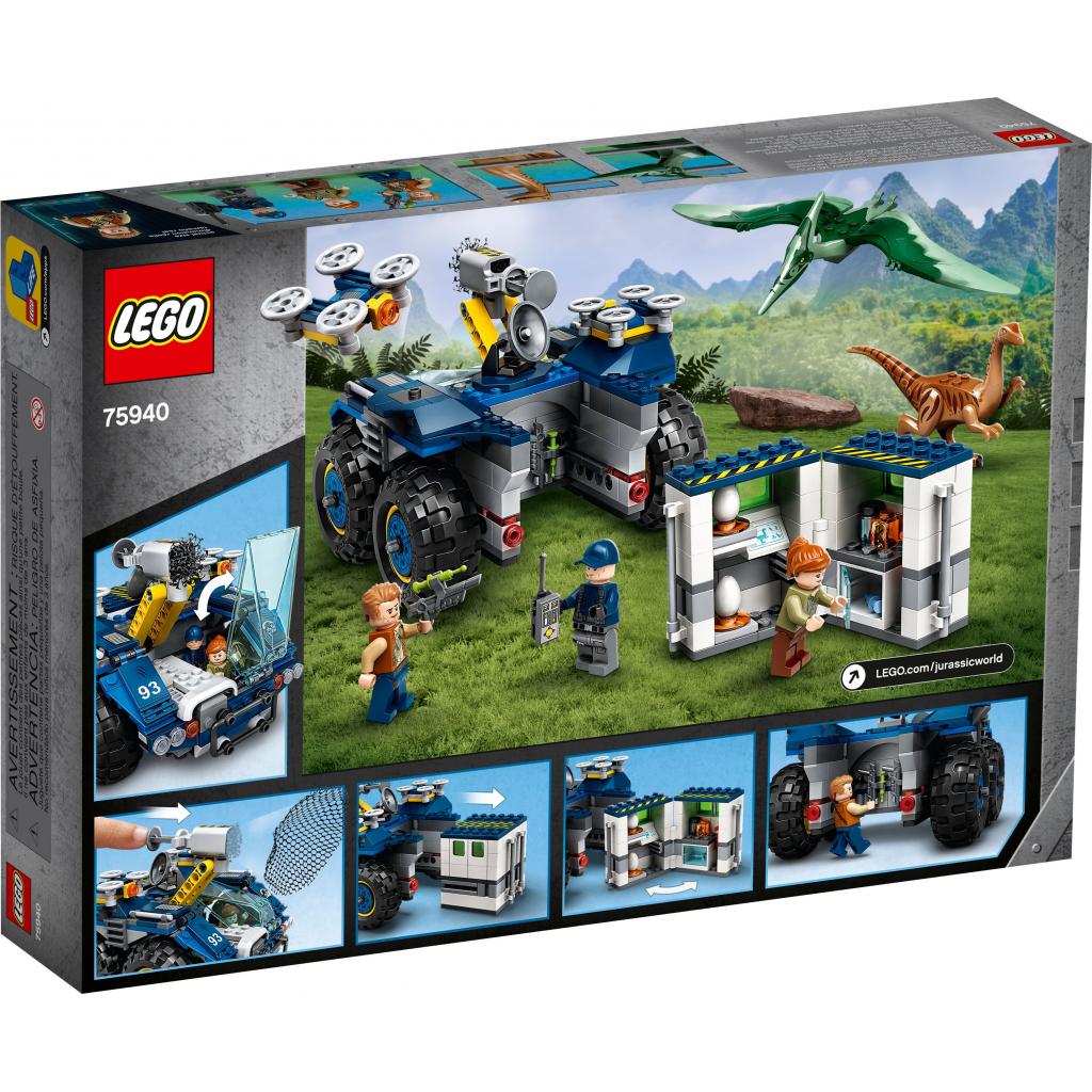 Конструктор LEGO Jurassic World Втеча галіміма та птеранодона 391 деталь (75940) - зображення 10