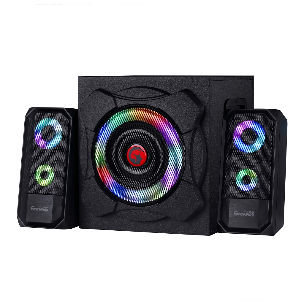 Акустична система Marvo SG-290 BT RGB lighting Black - зображення 3