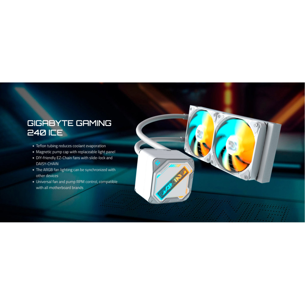 Система рідинного охолодження GIGABYTE GP-GME 240I - зображення 6
