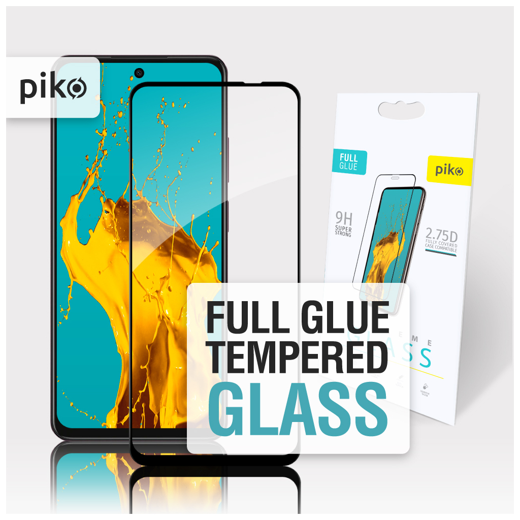 Скло захисне Piko Full Glue Oppo A3x Black (1283126598678) - зображення 5