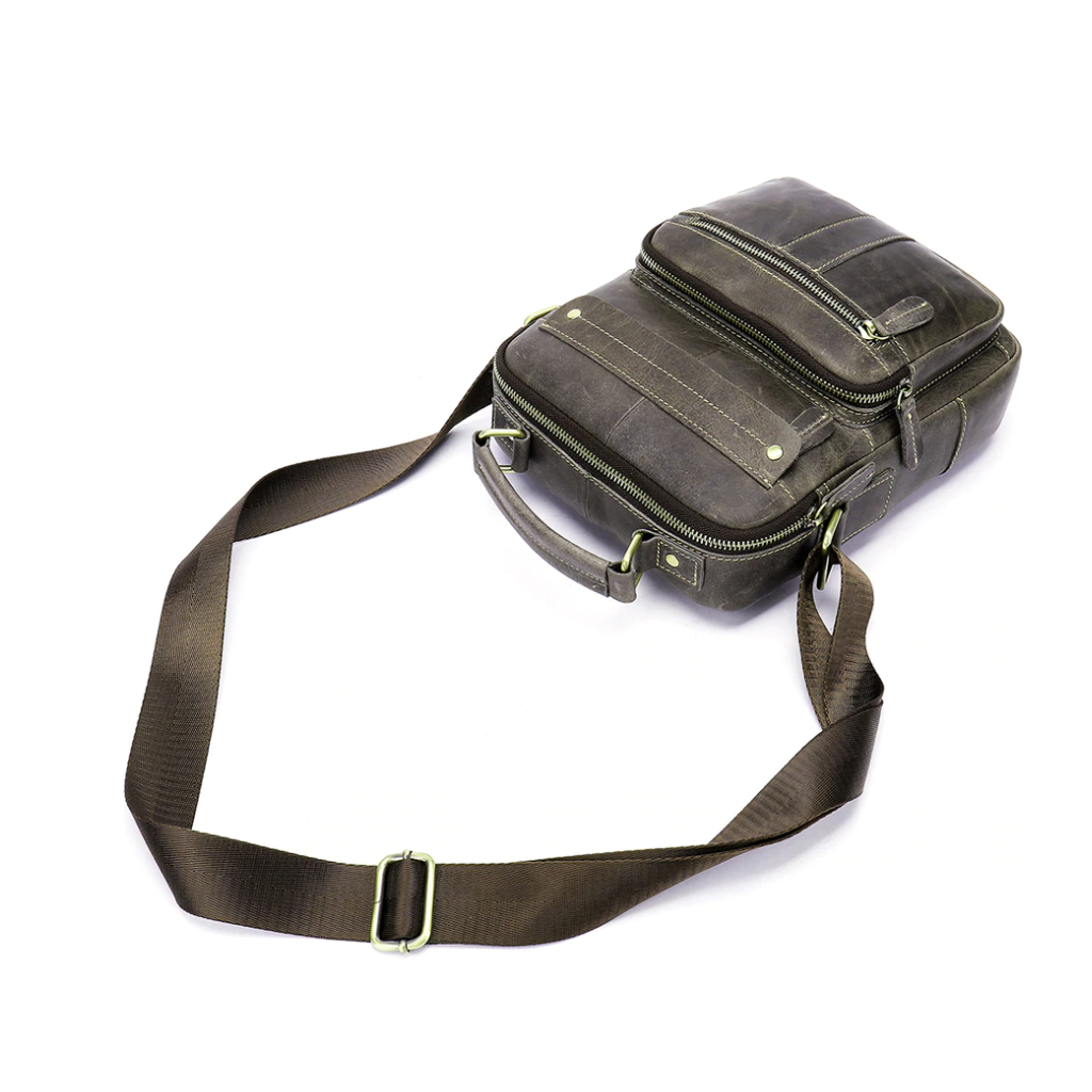 Сумка Vintage Сіра (20028) - зображення 7