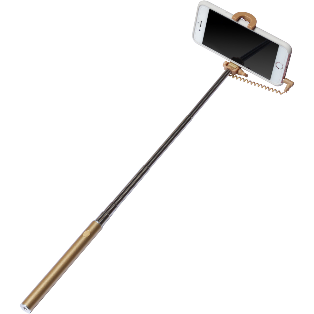 Монопод для селфі Grand-X Elegant 3,5 U-кріплення, бронзовий (E3UBE) - изображение 5