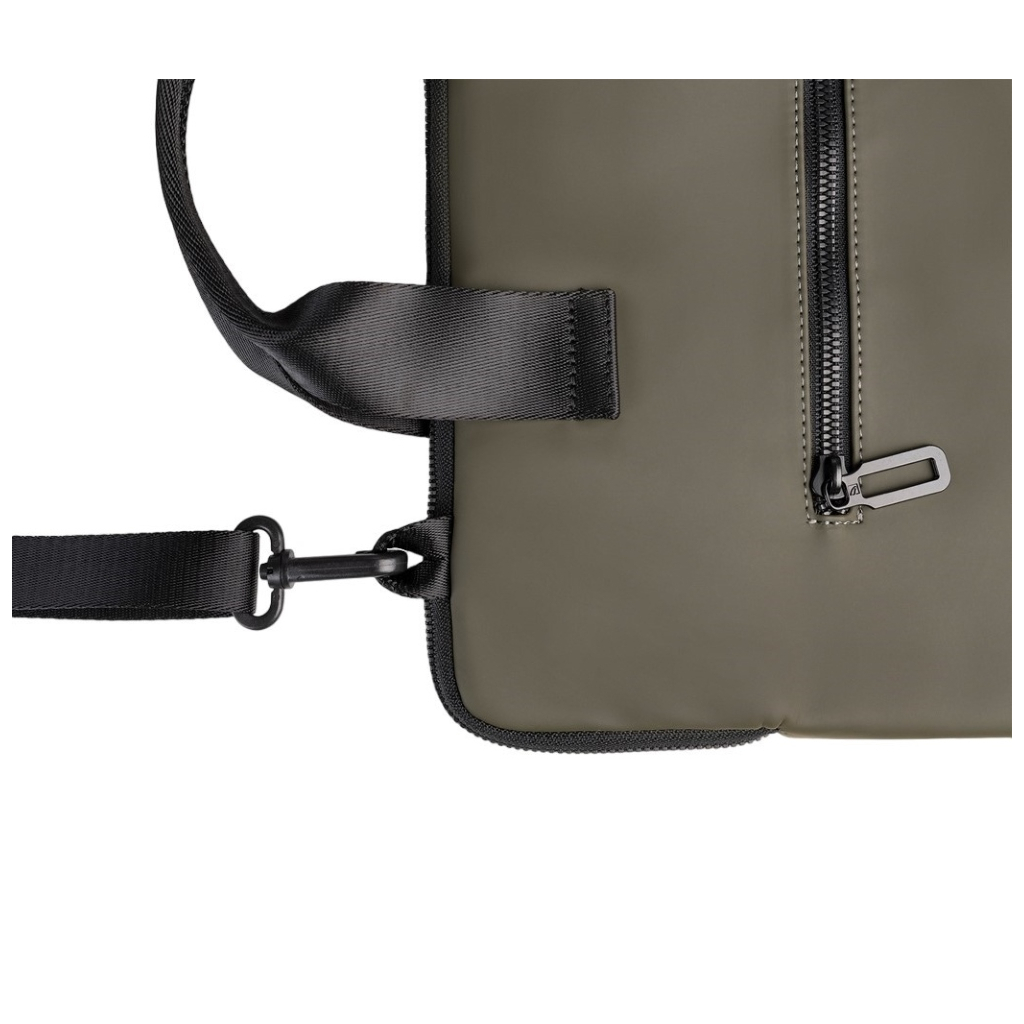 Сумка для ноутбука Tucano 16" Gommo Super Slim green (BSGOM1516-VM) - зображення 4