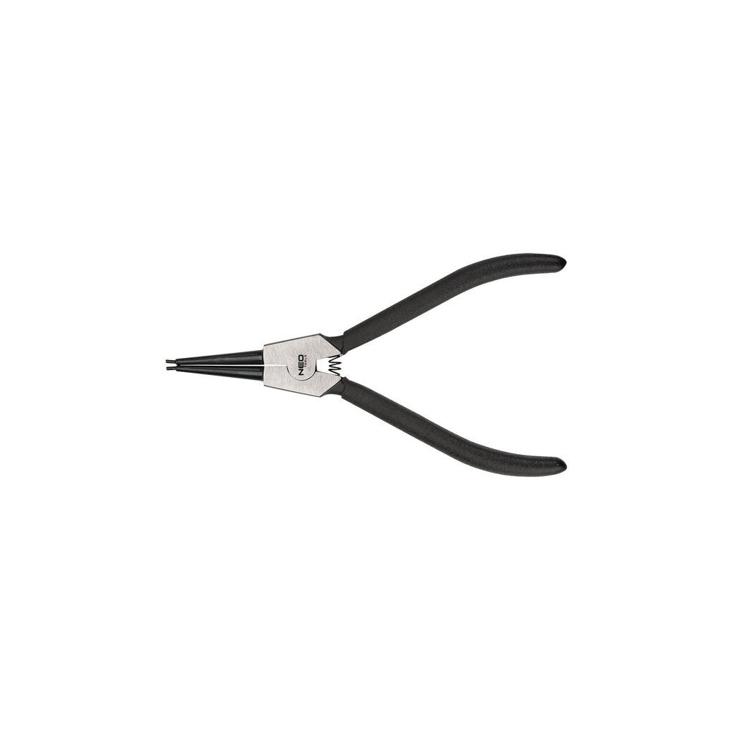 Щипці Neo Tools для стопорних кілець, зовнішні, вигнуті, діапазон 40-100 мм, CrV, 220 мм (01-095) - зображення 1