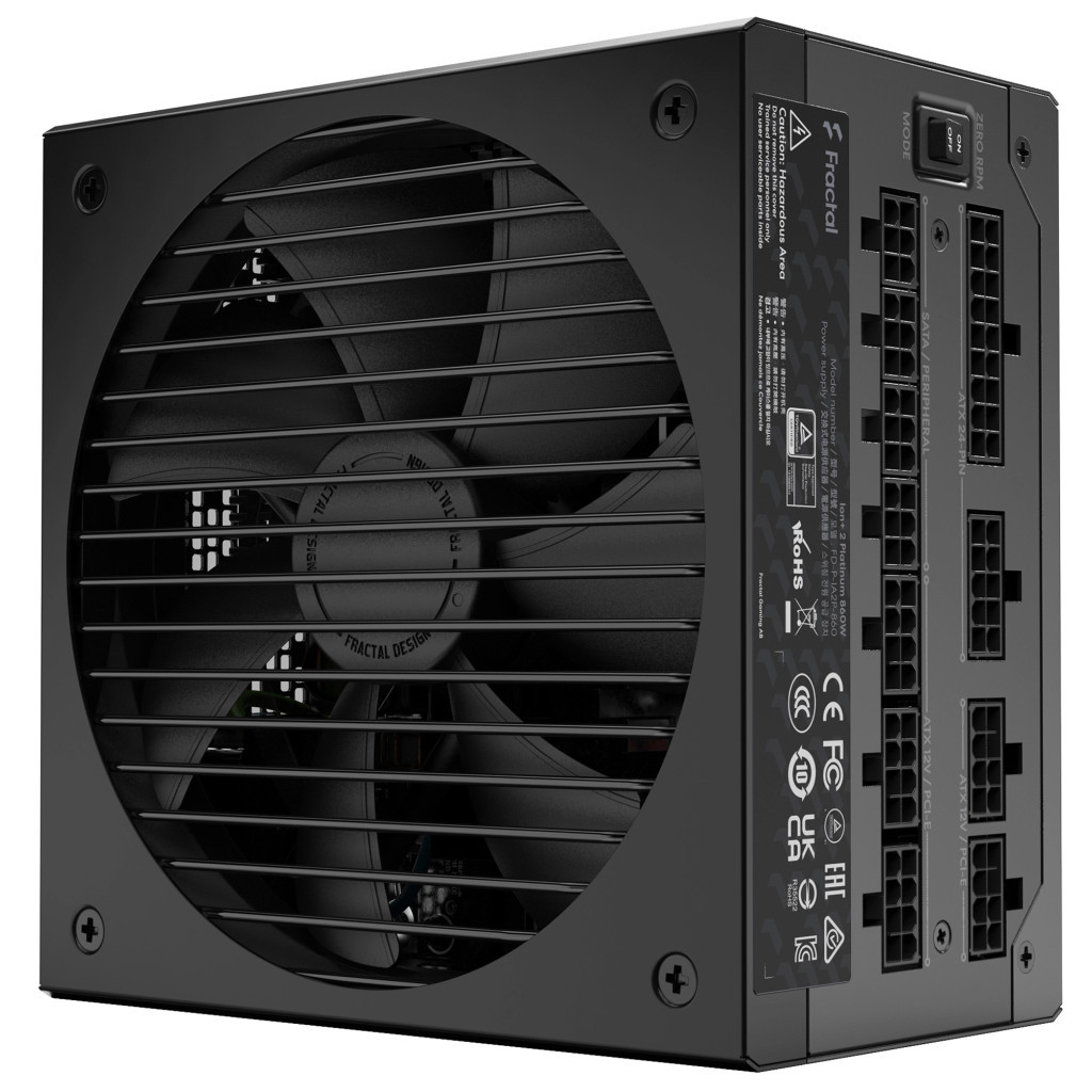 Блок живлення Fractal Design 860W Ion + 2 Platinum (FD-P-IA2P-860-EU) - зображення 2