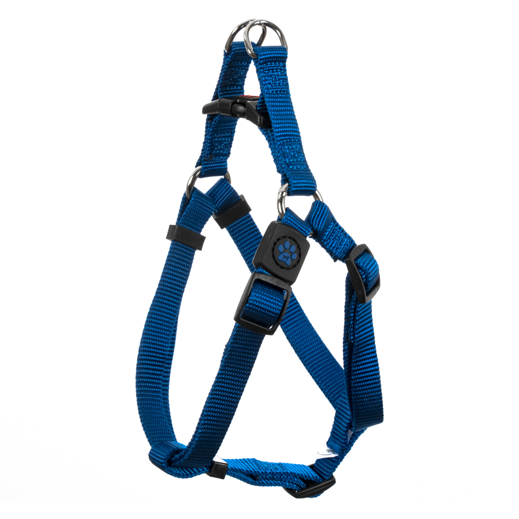 Шлея для собак GimDog Harlem X нейлон 1.5х45-63 см блакитна (8009632059051) - зображення 2