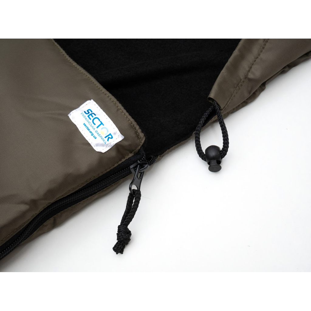 Спальний мішок Sector STR2 Khaki зимовий з подушкою (4821000005163) - зображення 7