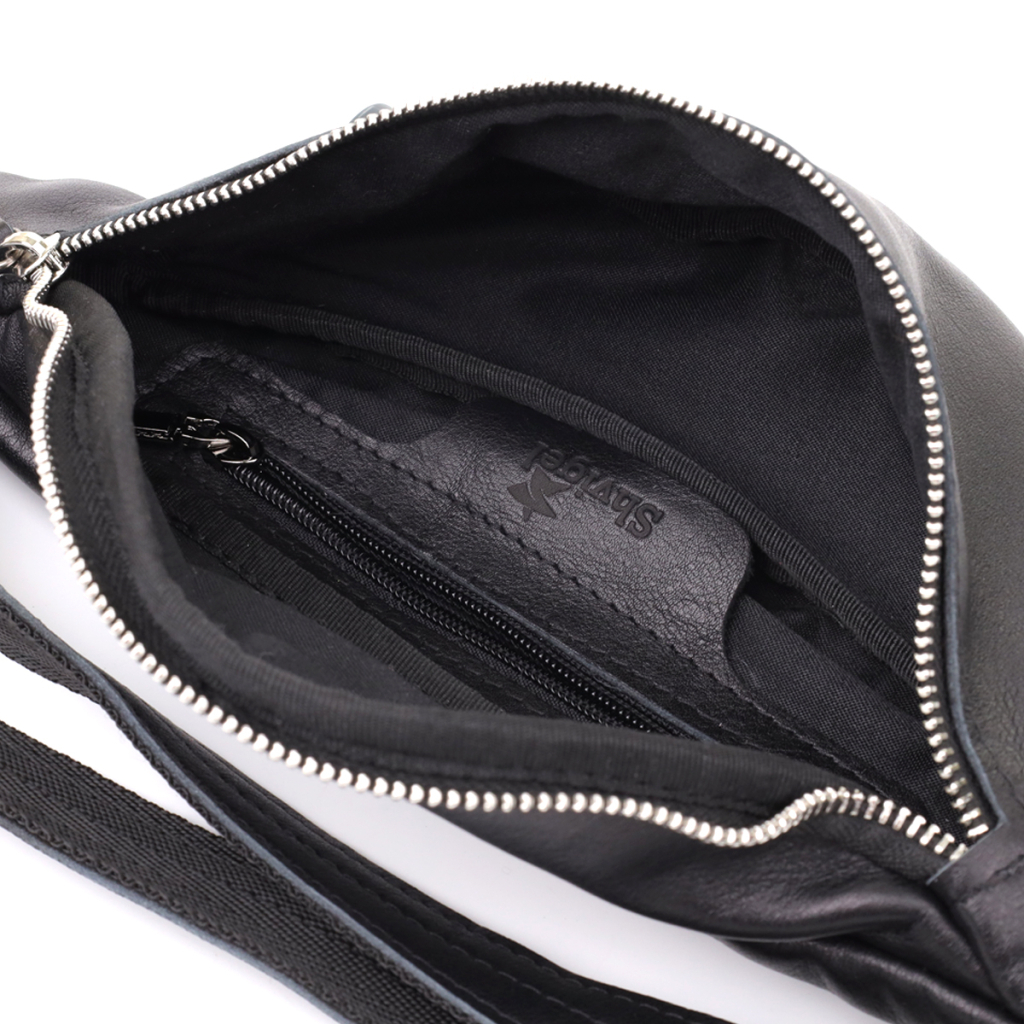 Сумка Shvigel Шкіряна Чорна (23143) - зображення 7