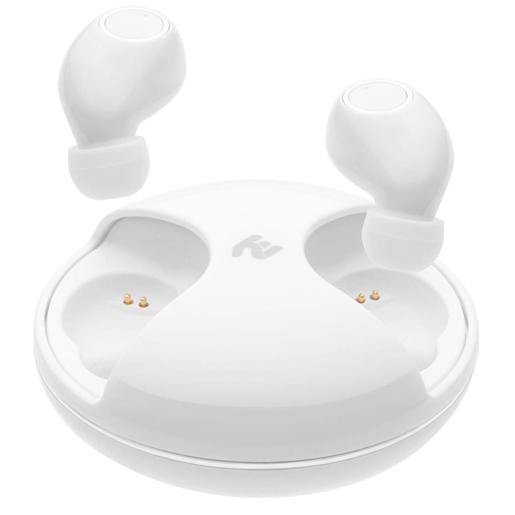 Навушники 2E RainDrops Х True Wireless Waterproof Mic White (2E-EBTWRDXWH) - зображення 1
