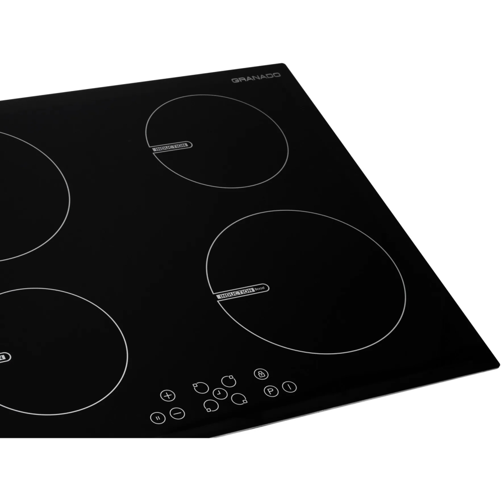Варочна поверхня GRANADO GIH 614 black glass - зображення 3