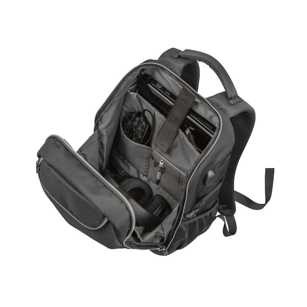Рюкзак для ноутбука Trust 15.6" GXT 1255 Outlaw BLACK (23240) - зображення 8