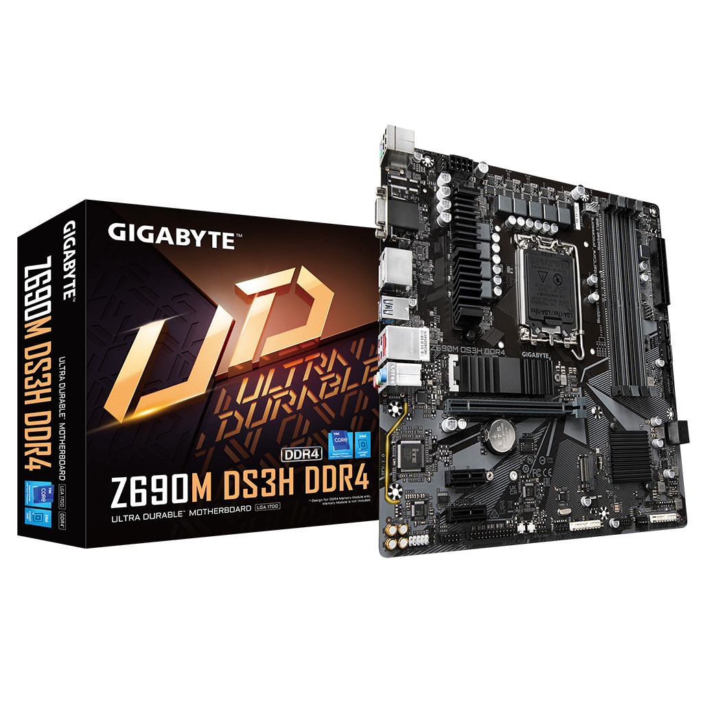 Материнська плата GIGABYTE Z690M DS3H DDR4 - зображення 2
