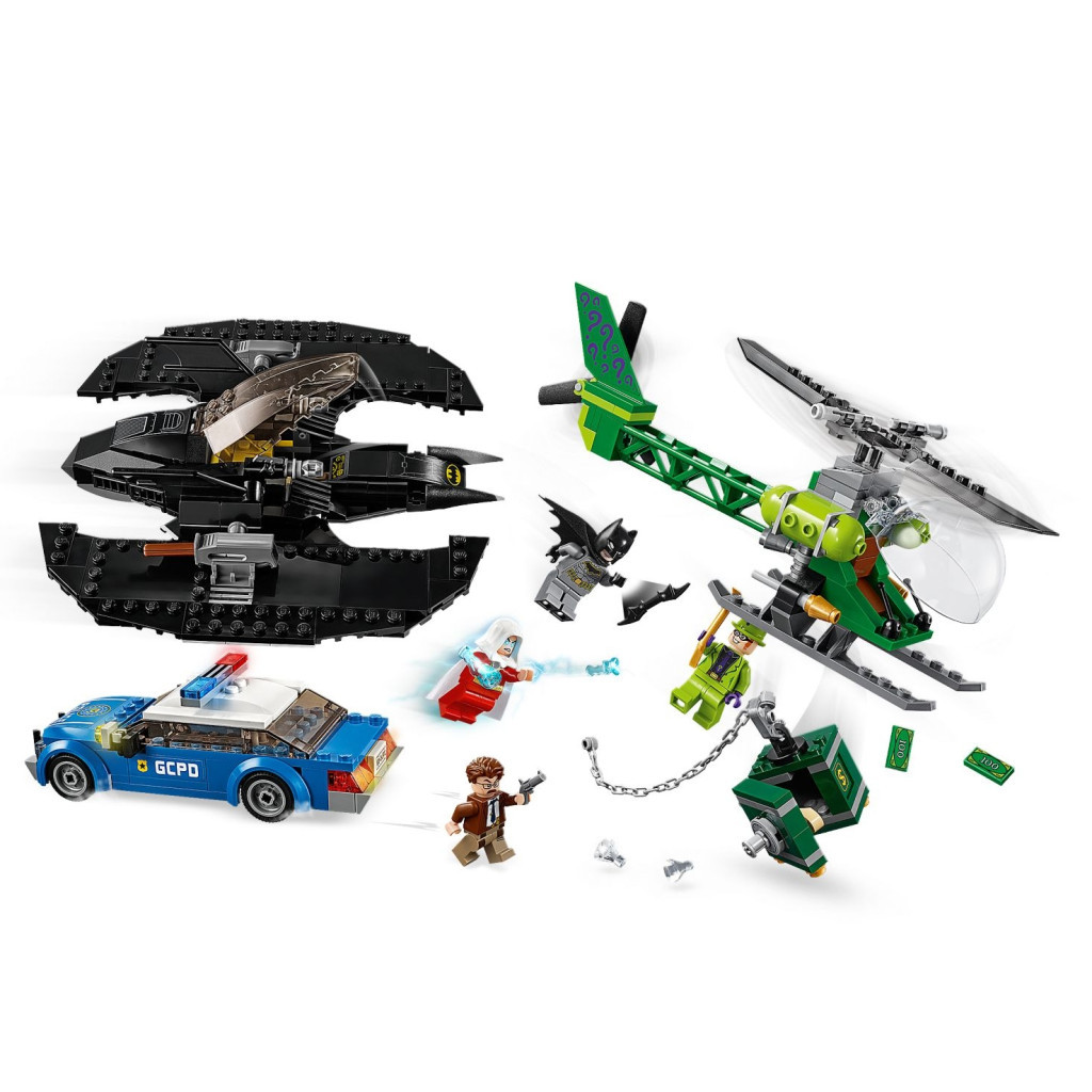 Конструктор LEGO Super Heroes DC Беткрило Бетмена та пограбування Загадника (76120) - зображення 4