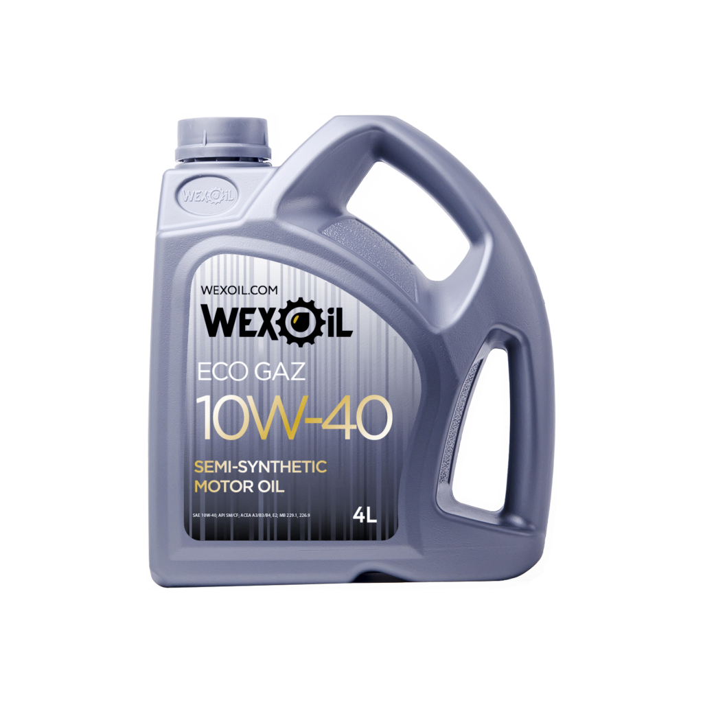 Моторна олива WEXOIL Eco gaz 10w40 4л (WEXOIL_62583) - изображение 1