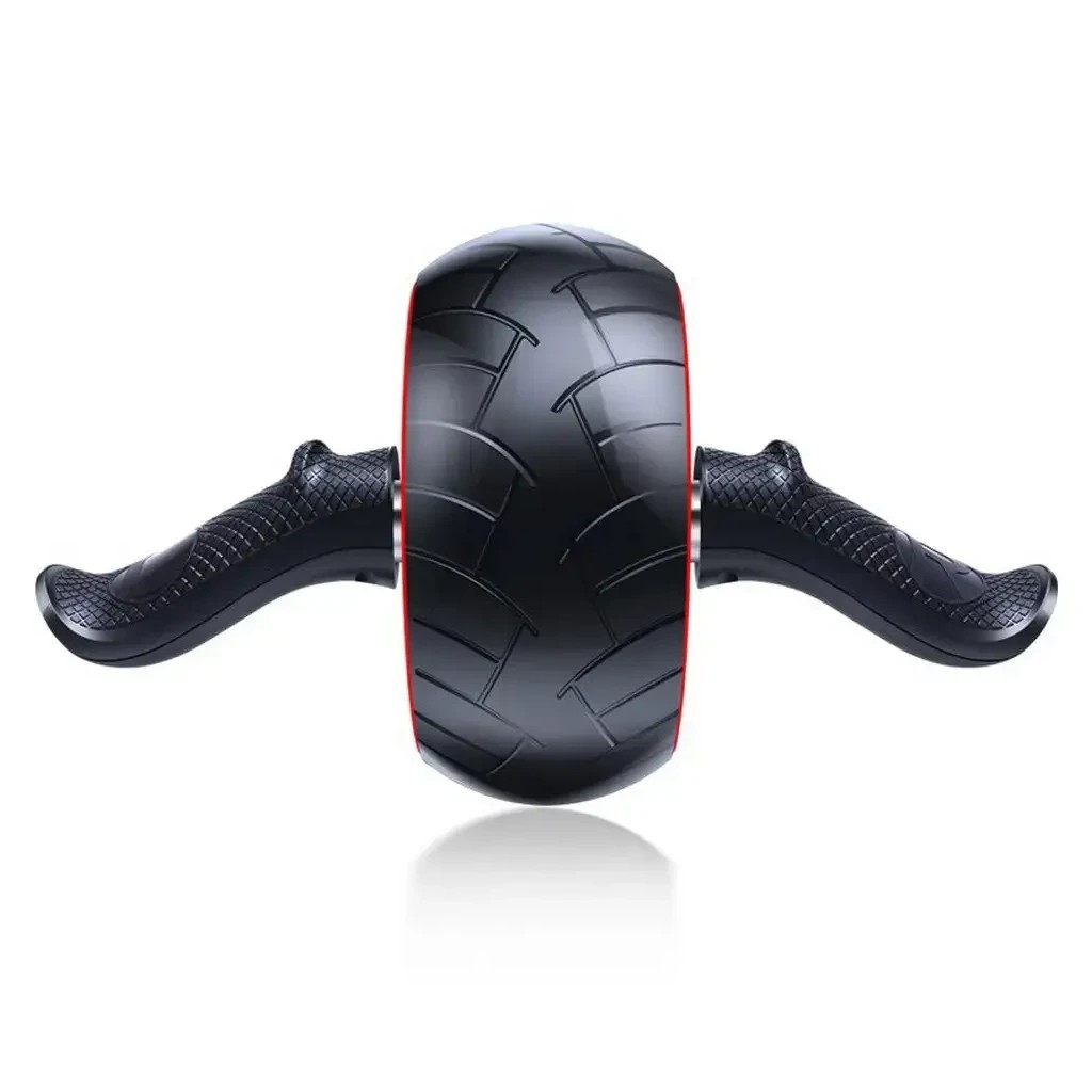 Ролик для преса PowerPlay зі зворотним механізмом AB Wheel Pro Чорно-червоний (PP_4326_Black/Red) - зображення 2