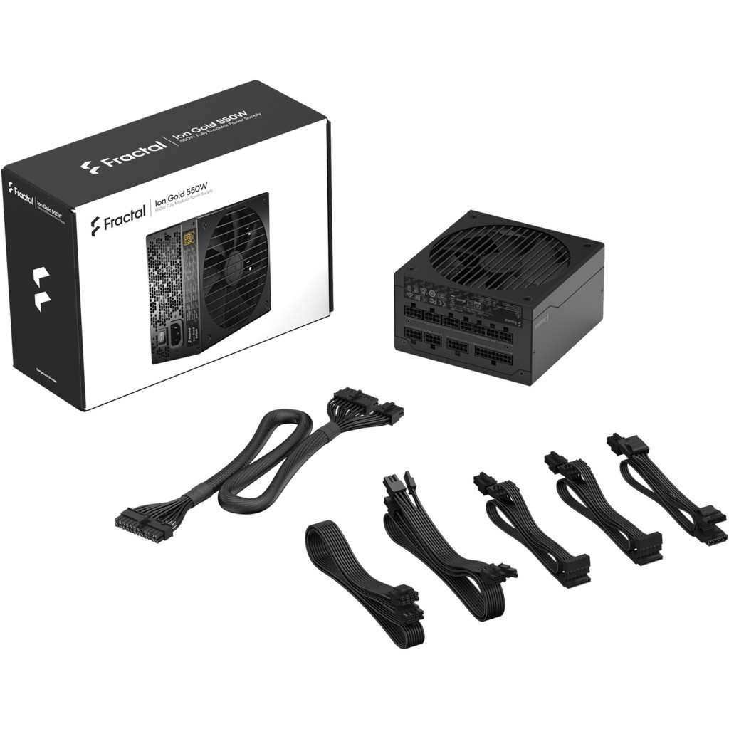Блок живлення Fractal Design 550W Ion Gold (FD-P-IA2G-550-EU) - зображення 8