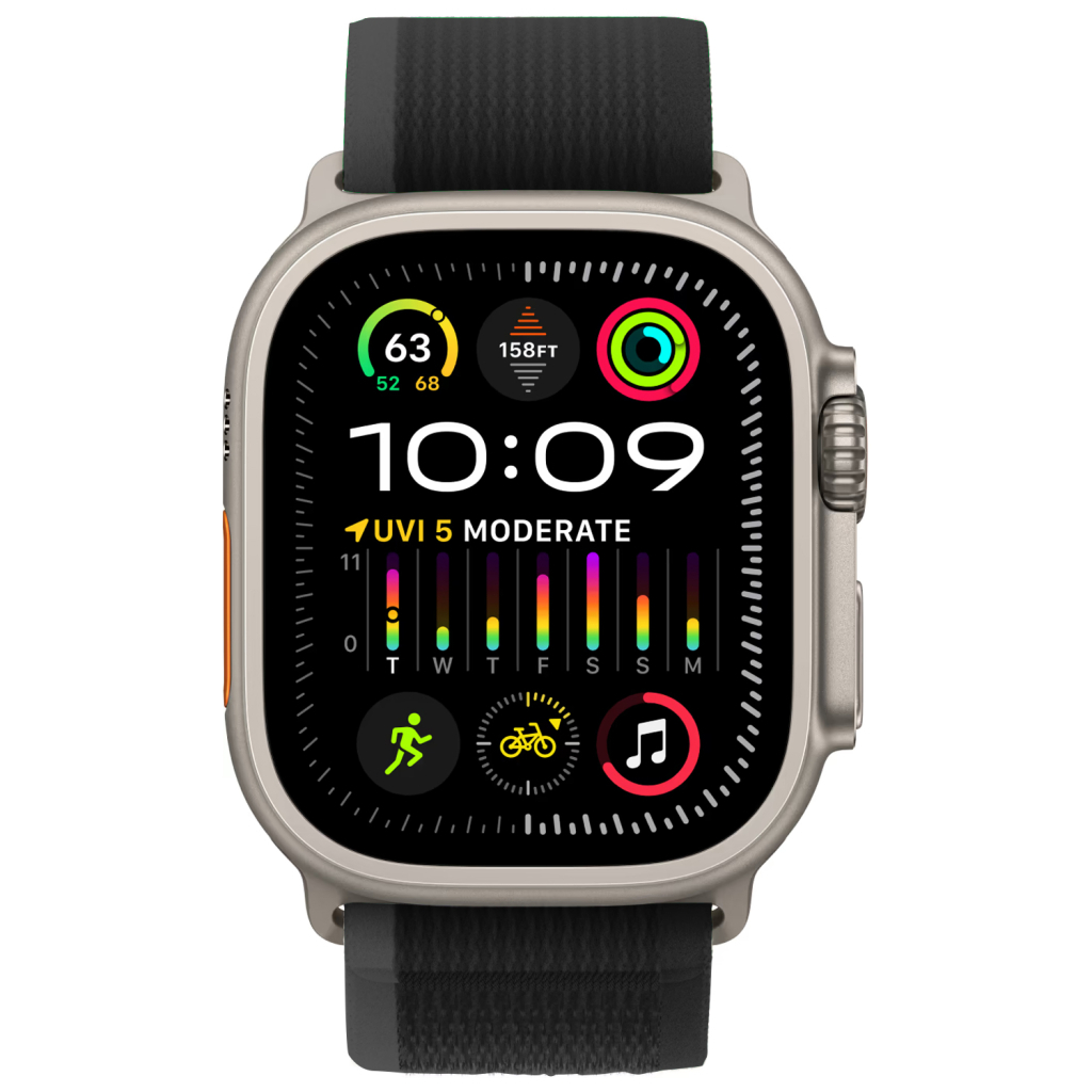 Ремінець до смарт-годинника Armorstandart Trail Loop для Apple Watch 49/46/45/44/42 (Series 1-3) Black (ARM74228) - зображення 2