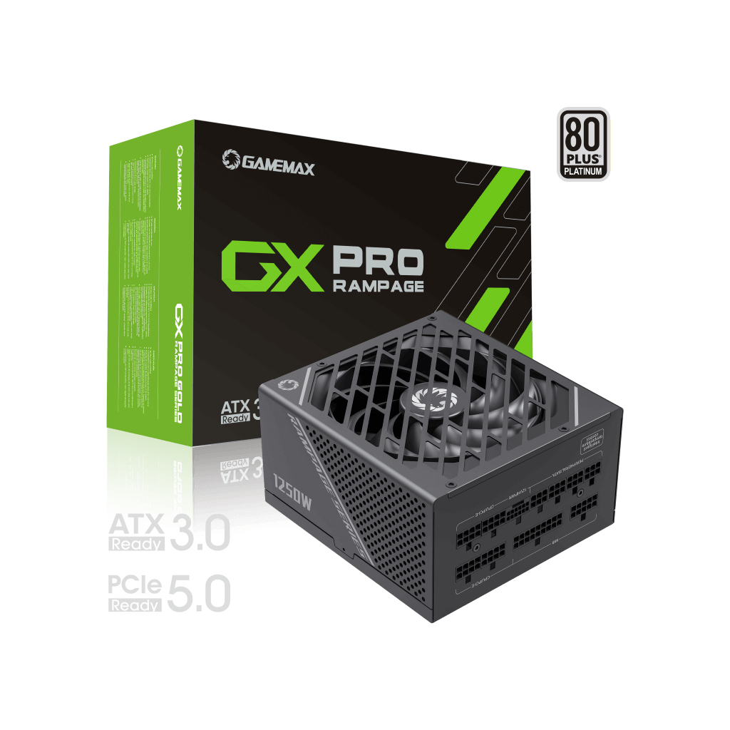 Блок живлення Gamemax 1250W (GX-1250 PRO BK (ATX3.0 PCIe5.0) - зображення 10