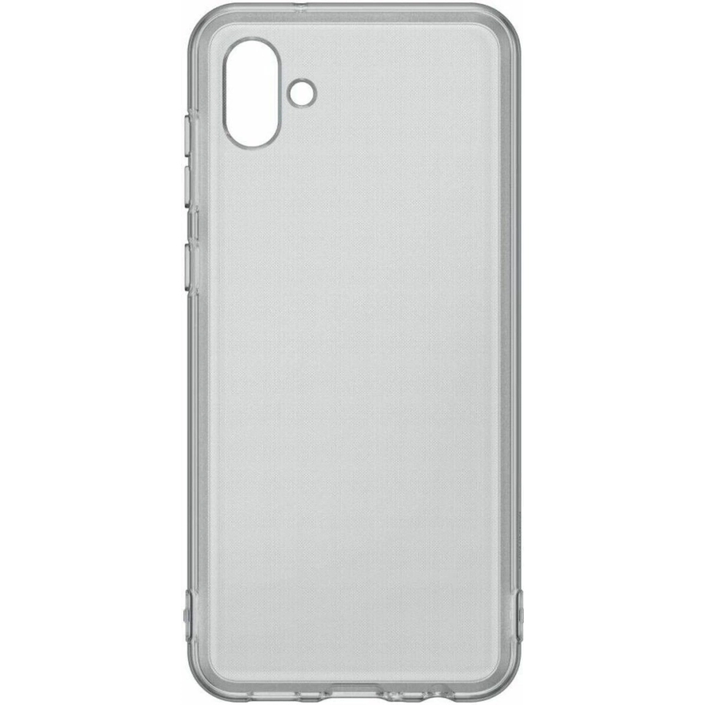 Чохол до мобільного телефона Samsung Samsung A04 Soft Clear Cover Black (EF-QA045TBEGRU) - зображення 1
