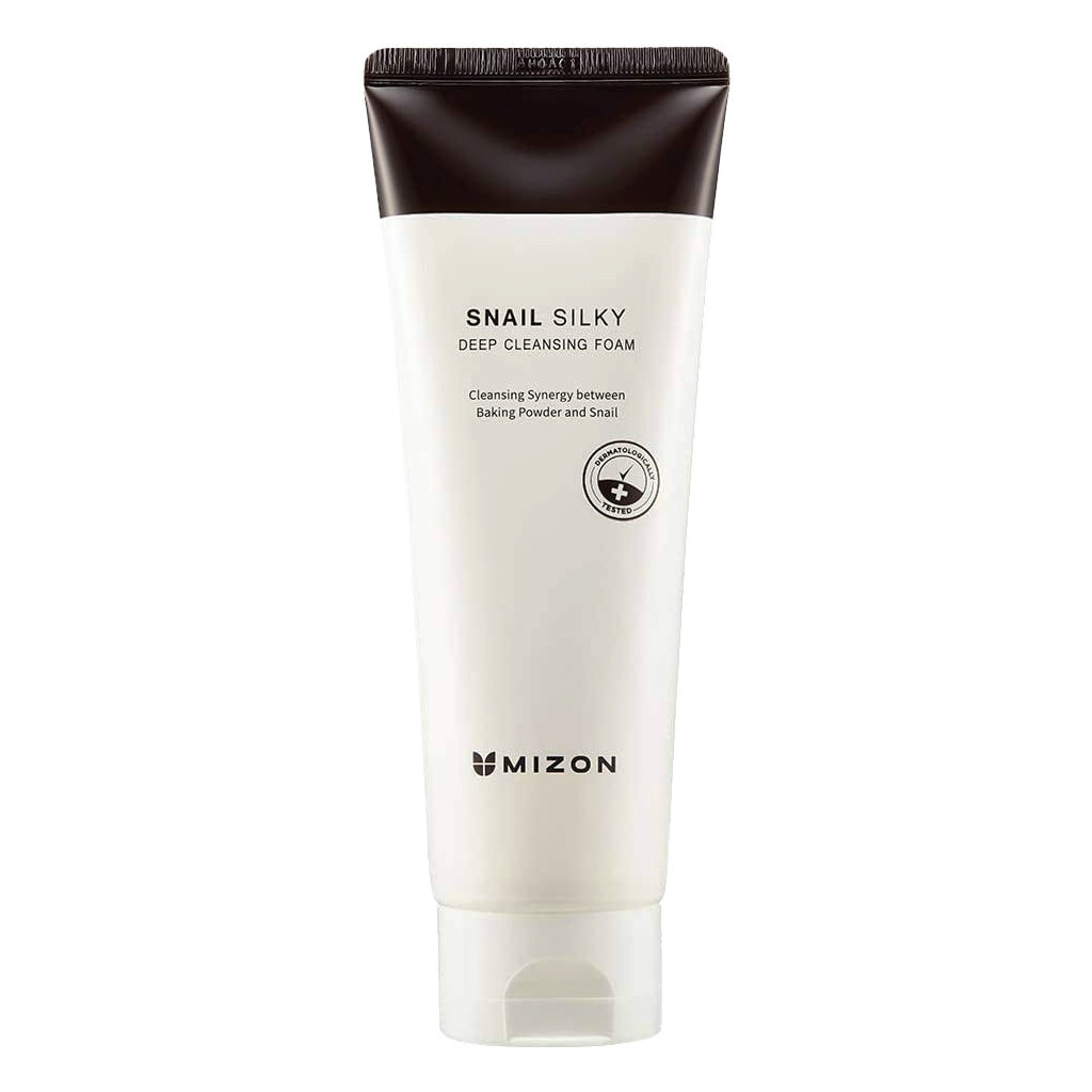Пінка для вмивання Mizon Snail Silky Deep Cleansing Foam 150 мл (8809541199844) - зображення 1