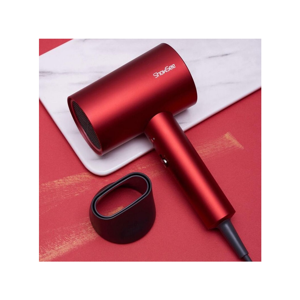 Фен Xiaomi ShowSee Electric Hair Dryer A5-R Red - зображення 2