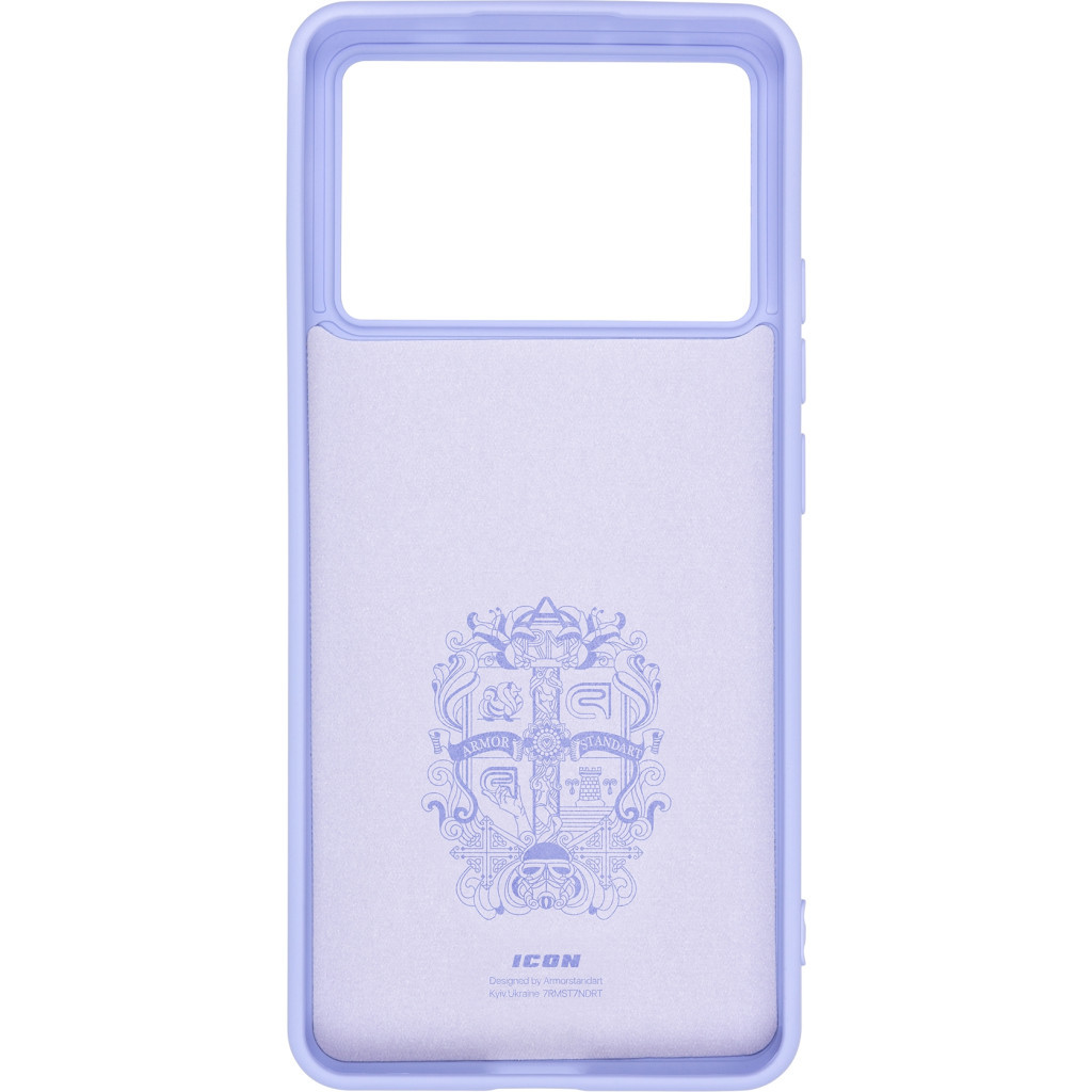 Чохол до мобільного телефона Armorstandart ICON Case Xiaomi Poco X6 Pro 5G Lavender (ARM73368) - зображення 2