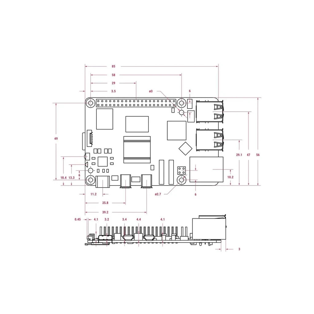 Мікро ПК Raspberry Pi 5 4GB (RPI5-4GB/RPI503) - изображение 5