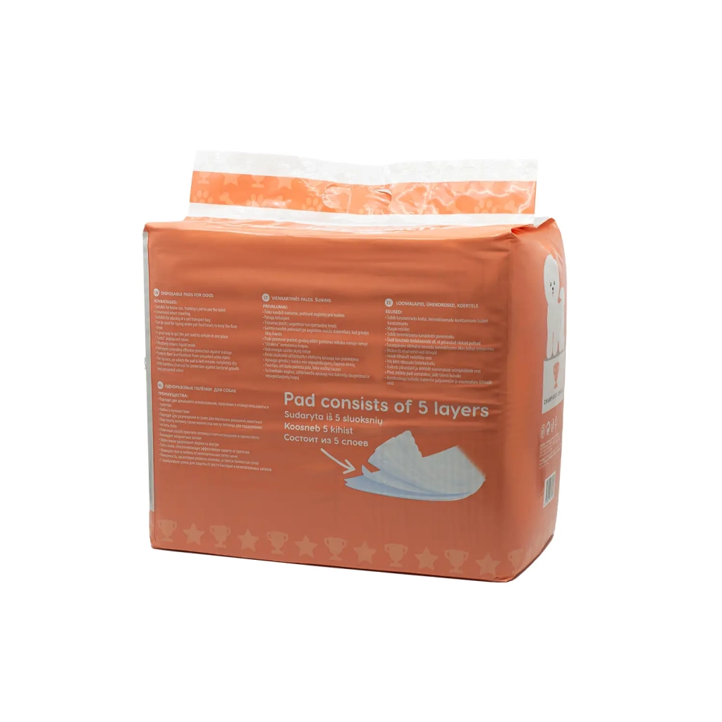 Пелюшки для собак MISOKO&CO з вугіллям та ароматом лаванди 60х90 см 50 шт (SHAMSK63133_50) - изображение 3