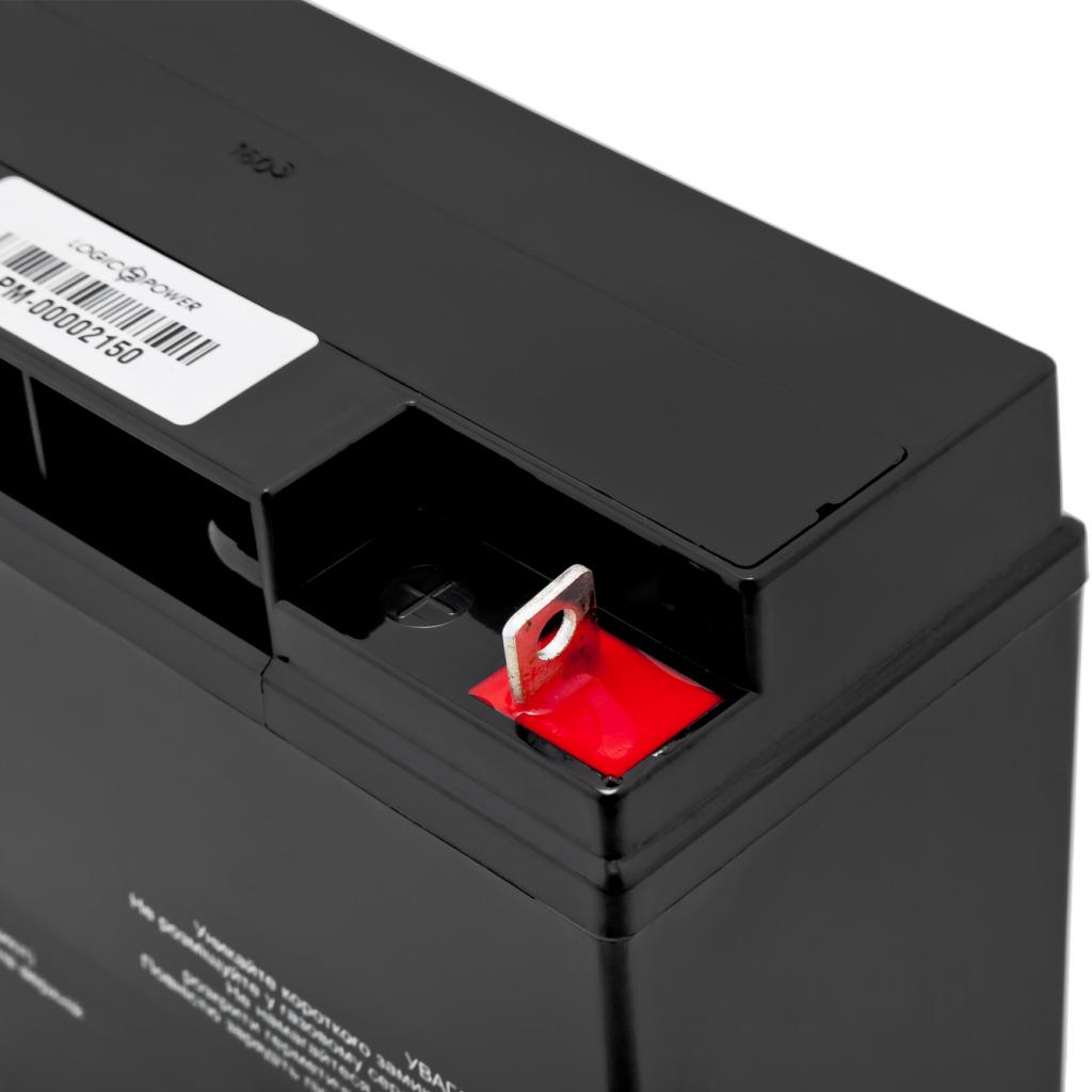 Батарея до ДБЖ LogicPower LPM 12В 18Ah (4133) - зображення 3