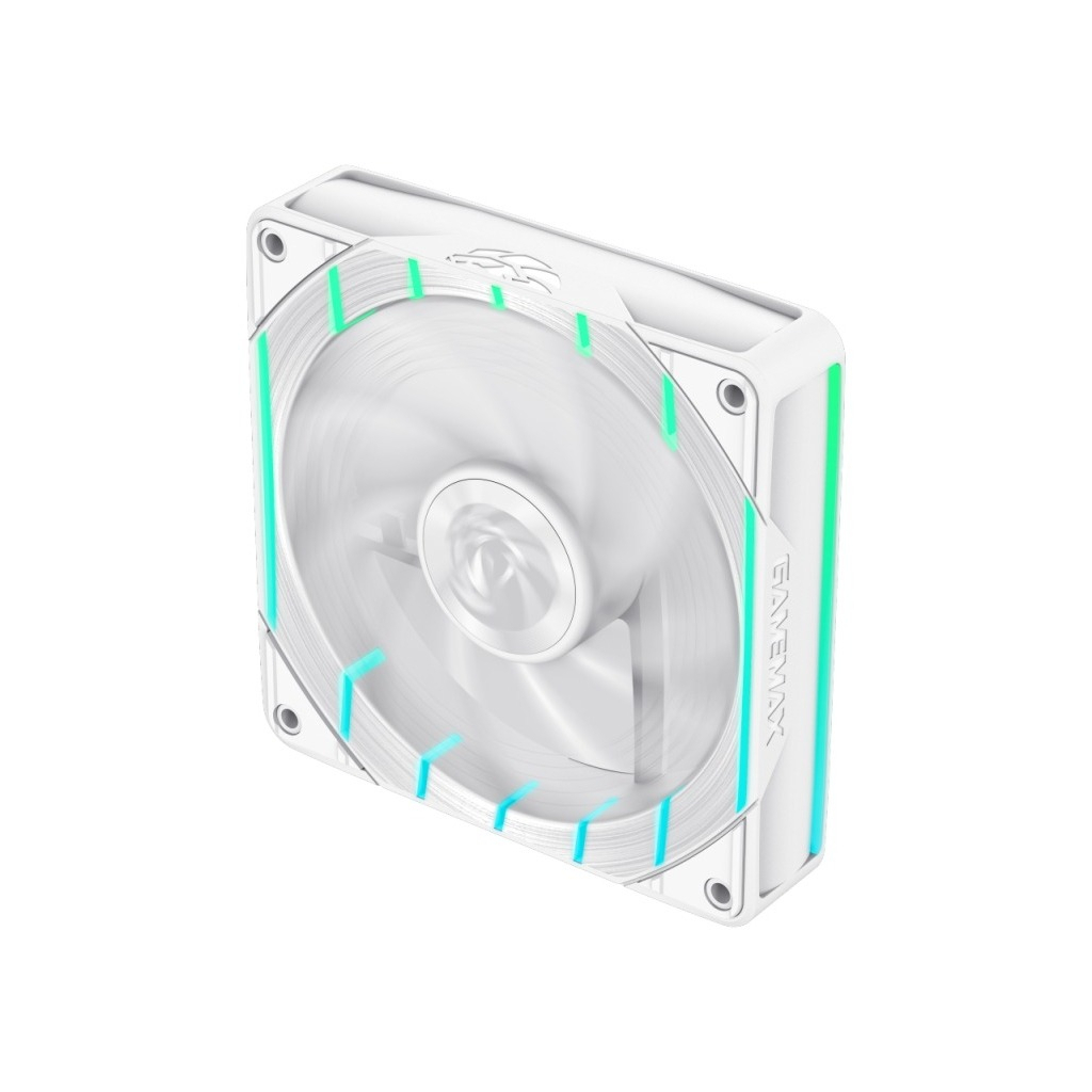 Кулер до корпусу Gamemax Tornado T12 ARGB-W - зображення 4