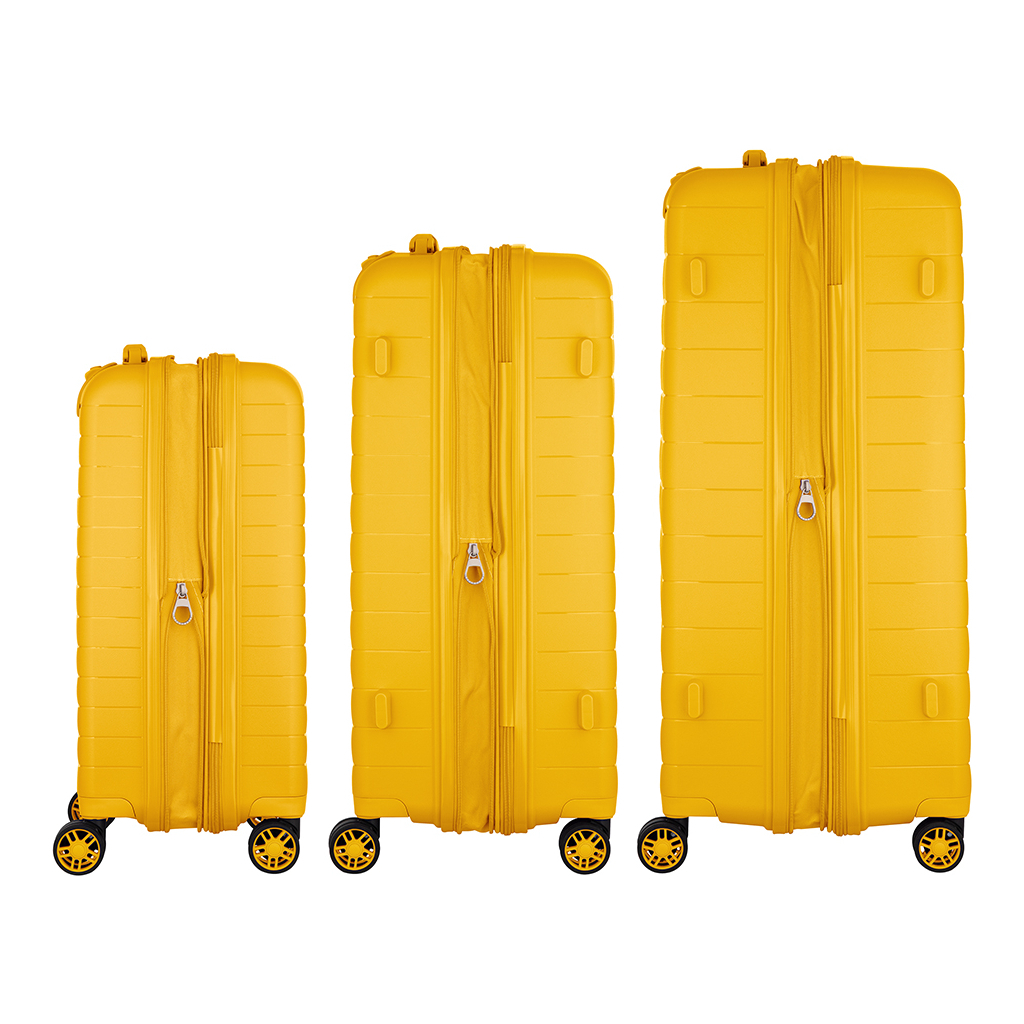 Набір валіз 2E Aero (L+M+S), бурштиново-жовті (2E-SPP-AERO-SET3-AY) - зображення 7