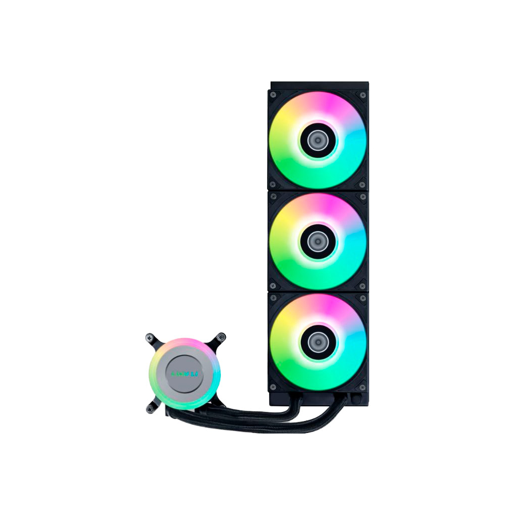 Система рідинного охолодження Lian Li GA II Lite 360R, Black (G89.GA2L36RB.00) - зображення 1