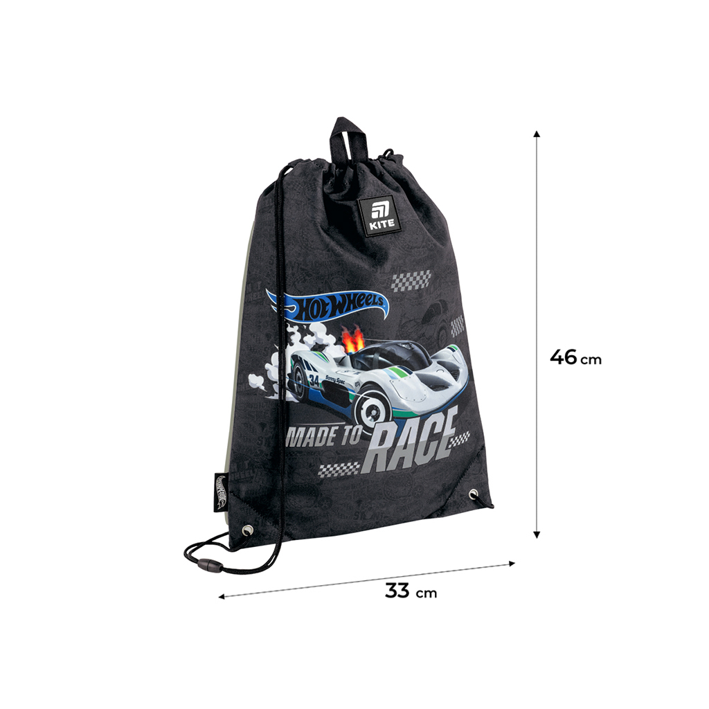 Сумка для взуття Kite 600M HW-1 Hot Wheels (HW25-600M-1) - зображення 2