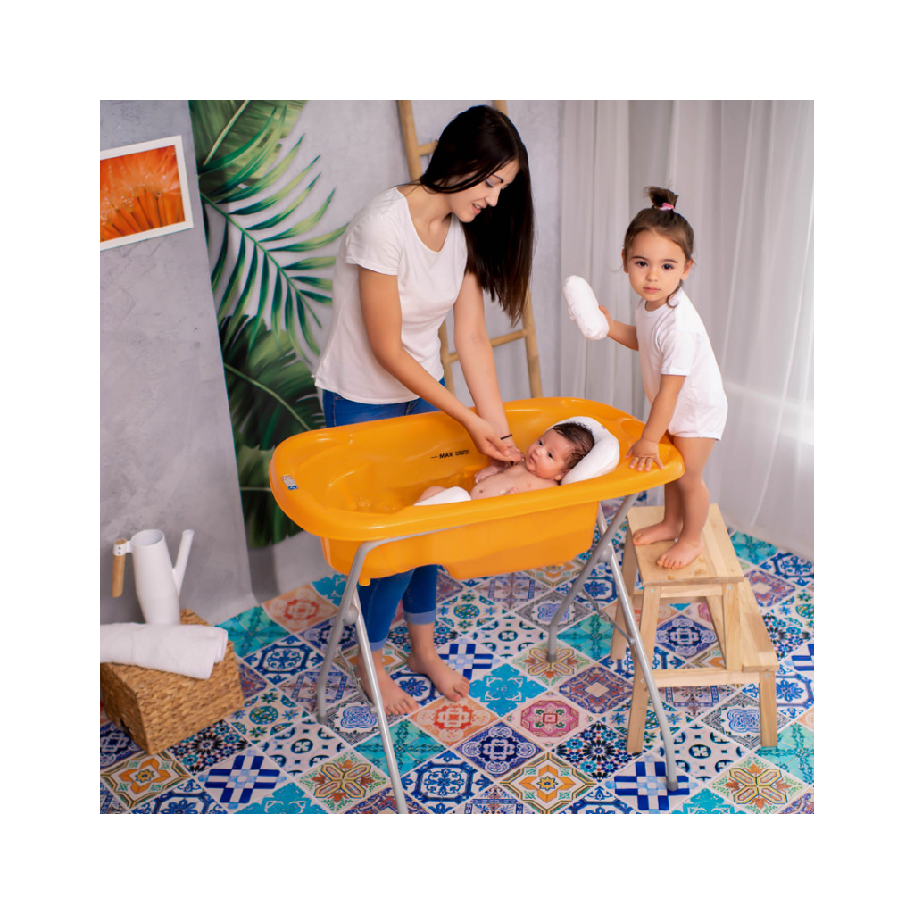 Ванночка Lorelli orange анатомічна+підставка (10130050901) - зображення 2