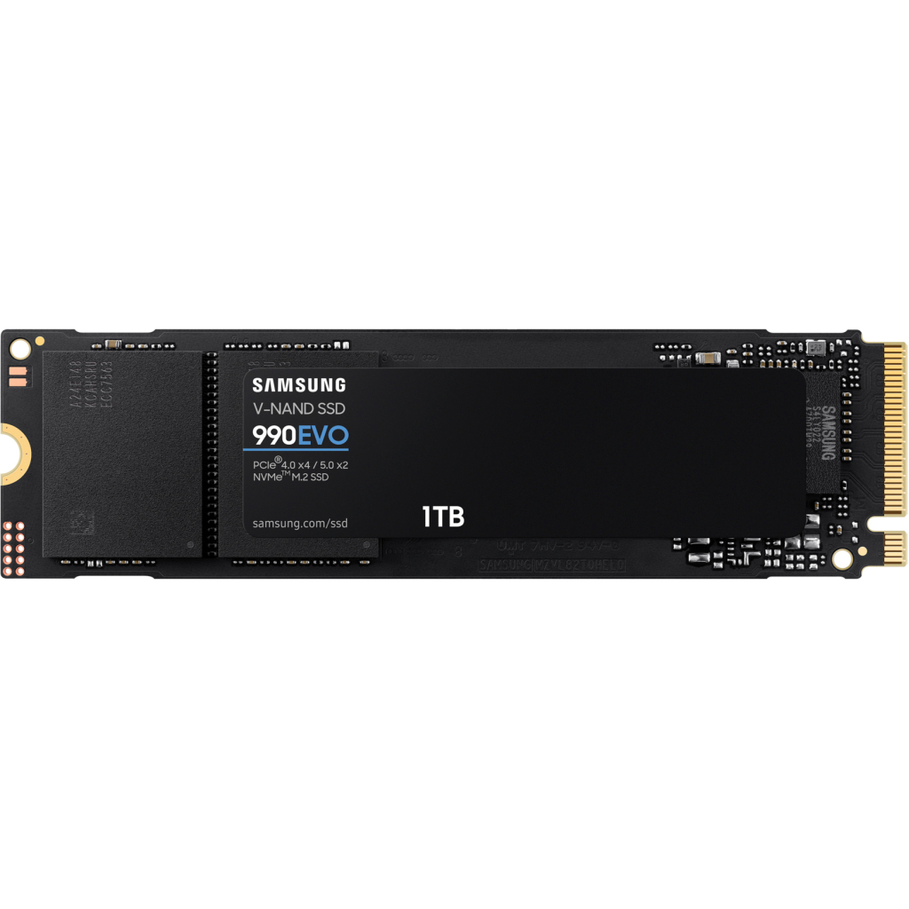 Накопичувач SSD M.2 2280 1TB 990 EVO Samsung (MZ-V9E1T0BW) - зображення 1