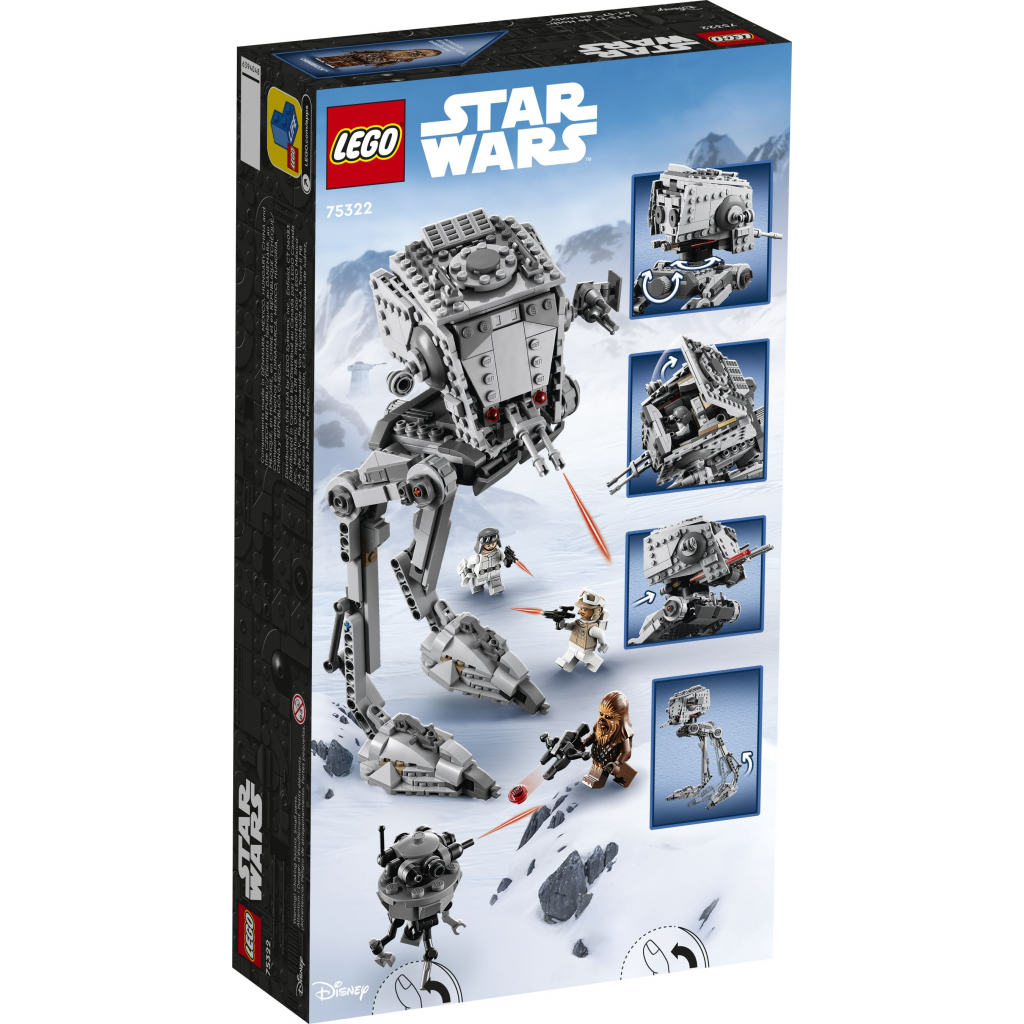 Конструктор LEGO Star Wars AT-ST на Хоті 586 деталей (75322) - зображення 6
