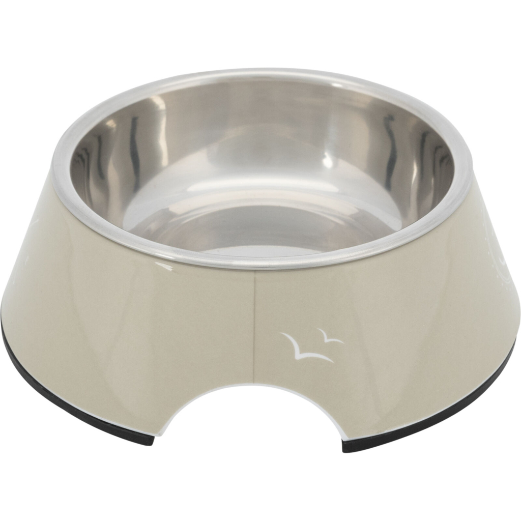 Посуд для собак Trixie Миска BE NORDIC 200 мл/14 см (бежевий) (4011905250632) - зображення 1