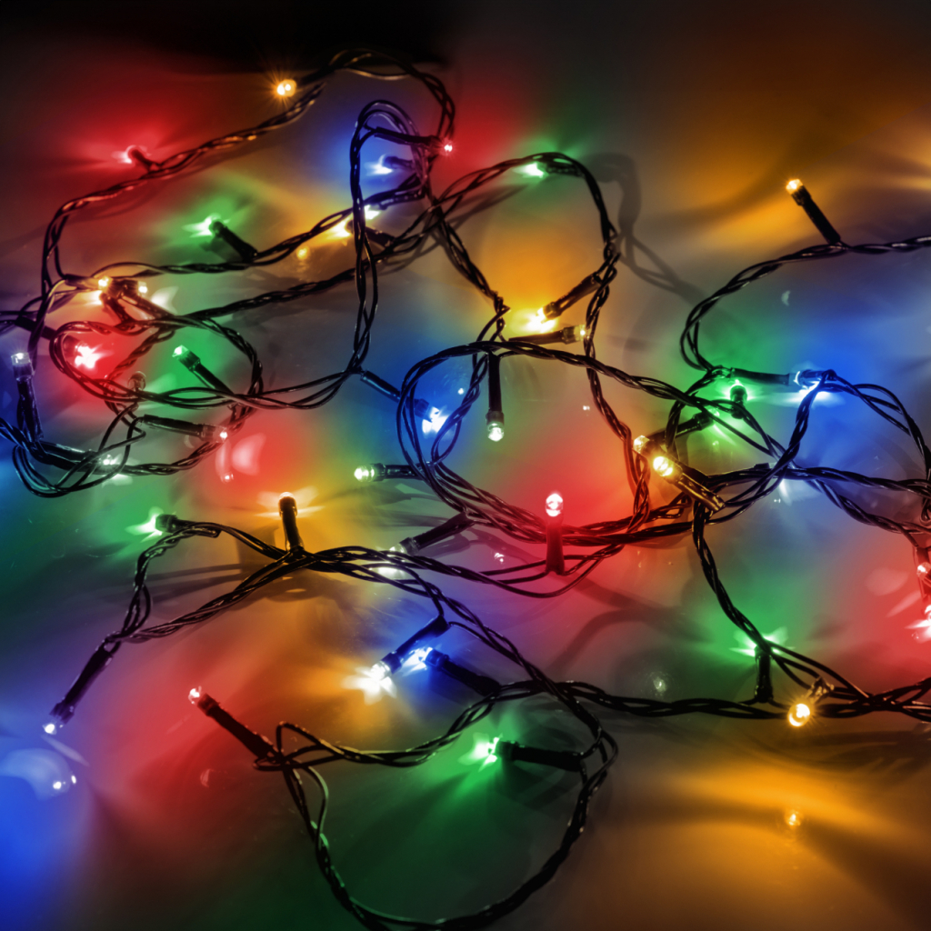 Гірлянда YES! Fun Нитка 70 LED Різнокольорова 4.9 м 8 режимів Мерехтіння (974844) - зображення 4