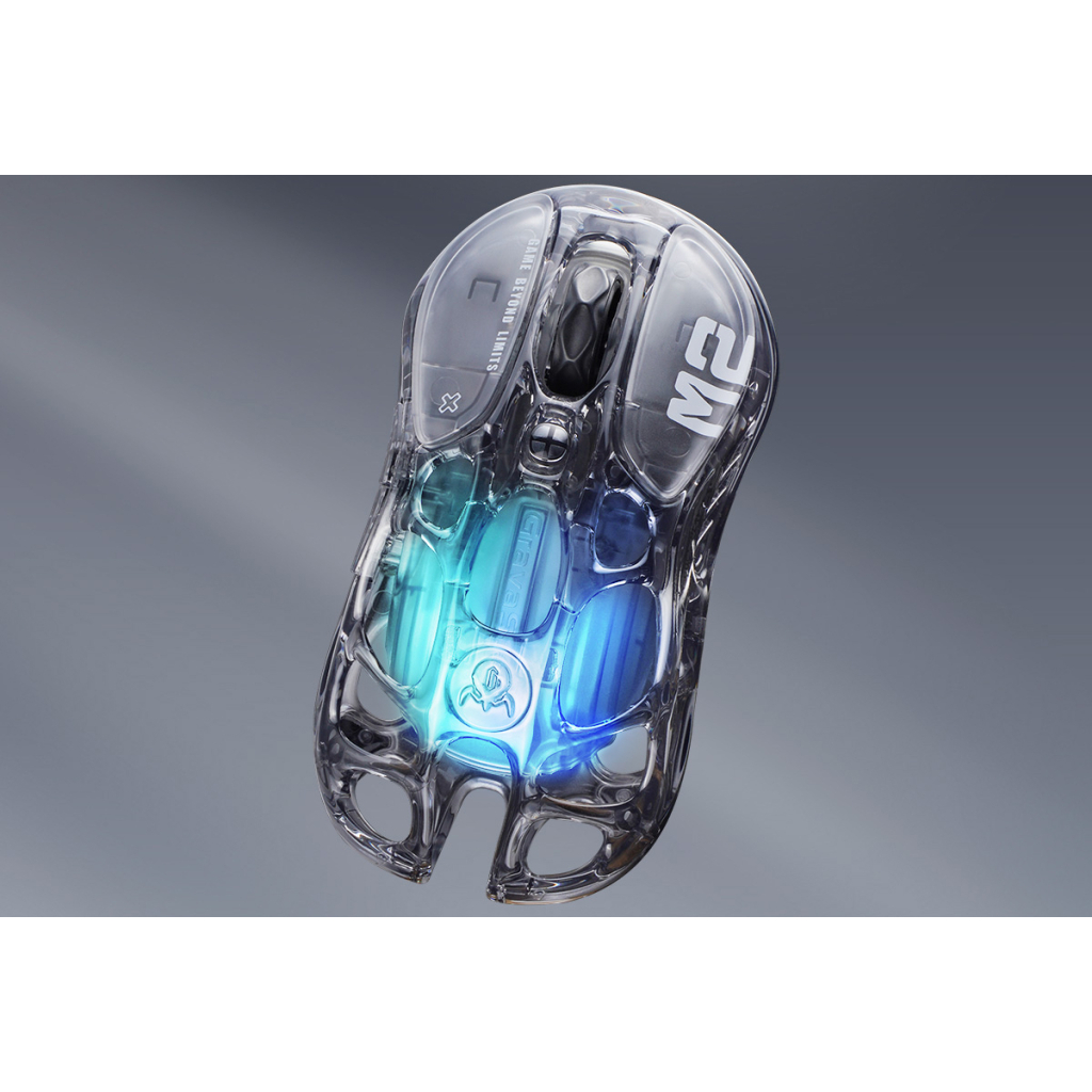 Мишка GravaStar Mercury M2 Transparent Black (GRAVASTARM2_XTAL_BLK) - зображення 10