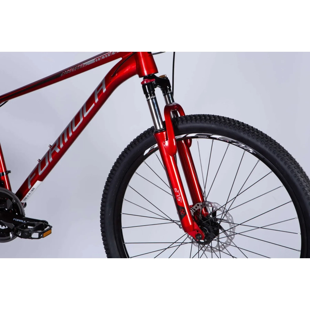 Велосипед Formula 27,5" ZEPHYR 2.0 DD рама-19" AL 2025 червоний (OPS-FR-27,5-014) - зображення 3