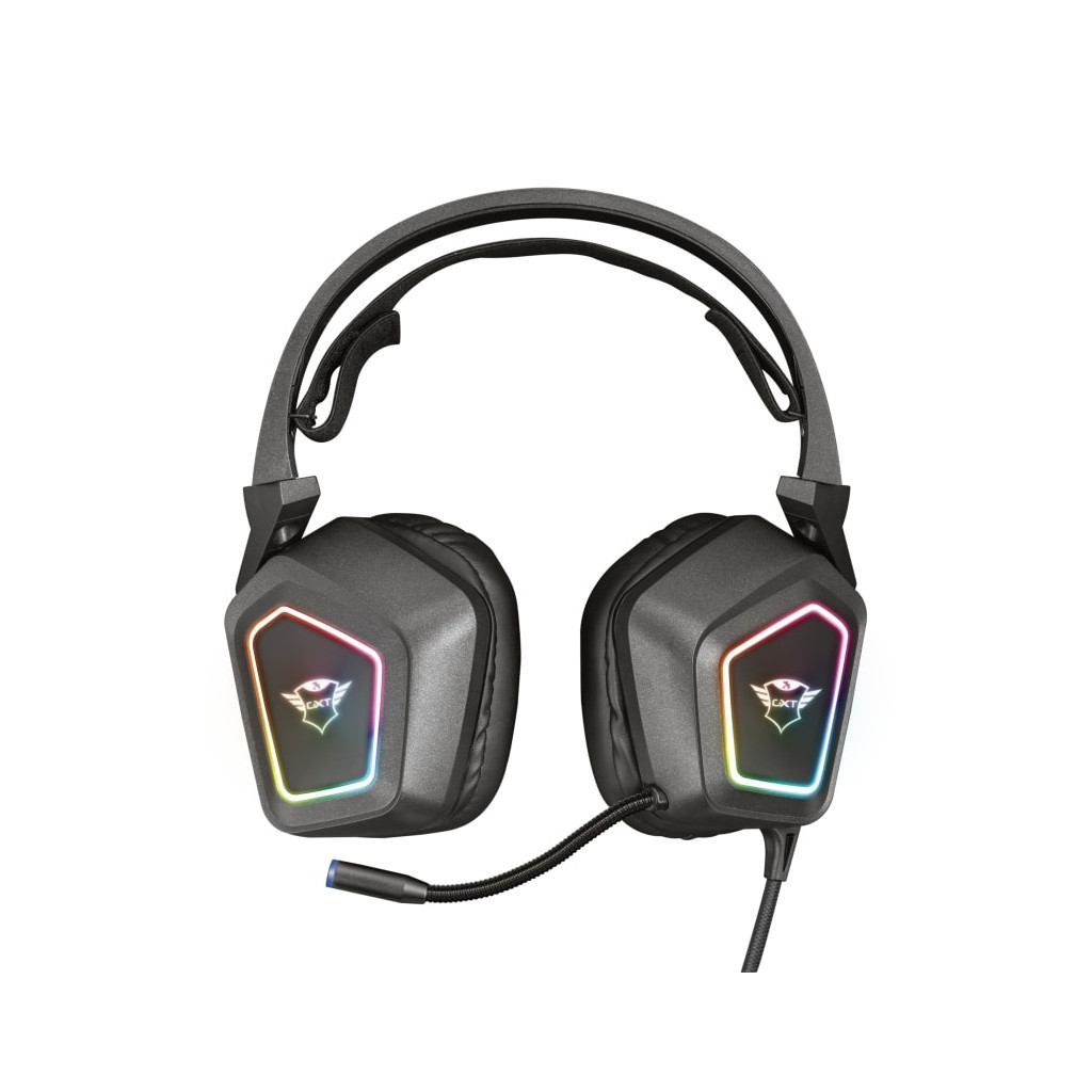 Навушники Trust GXT 450 Blizz RGB 7.1 Surround Gaming Headset RGB BLACK (23191) - зображення 3