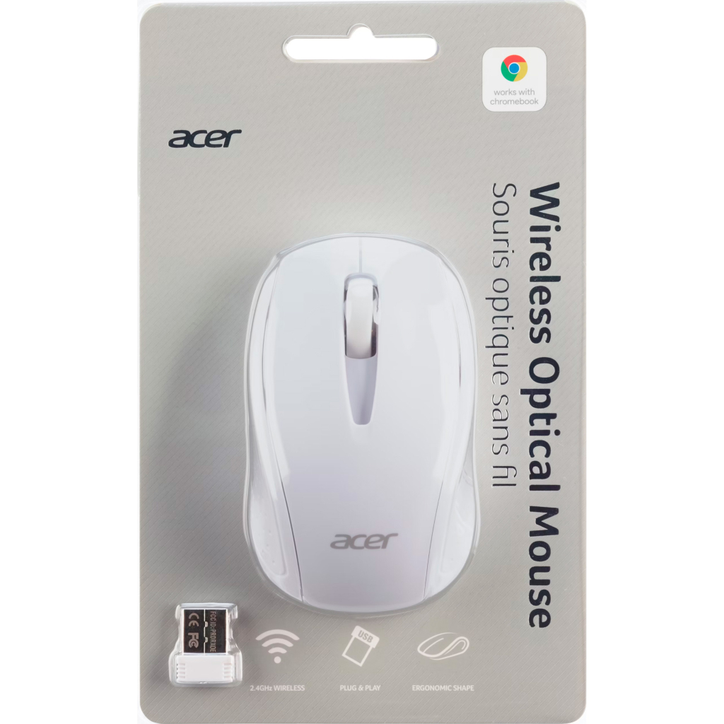 Мишка Acer Optical Wireless White (GP.MCE11.00Y) - зображення 6