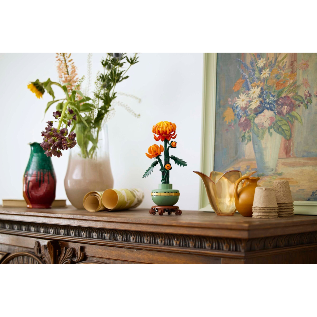 Конструктор LEGO Icons Хризантема 278 деталей (10368) - зображення 9