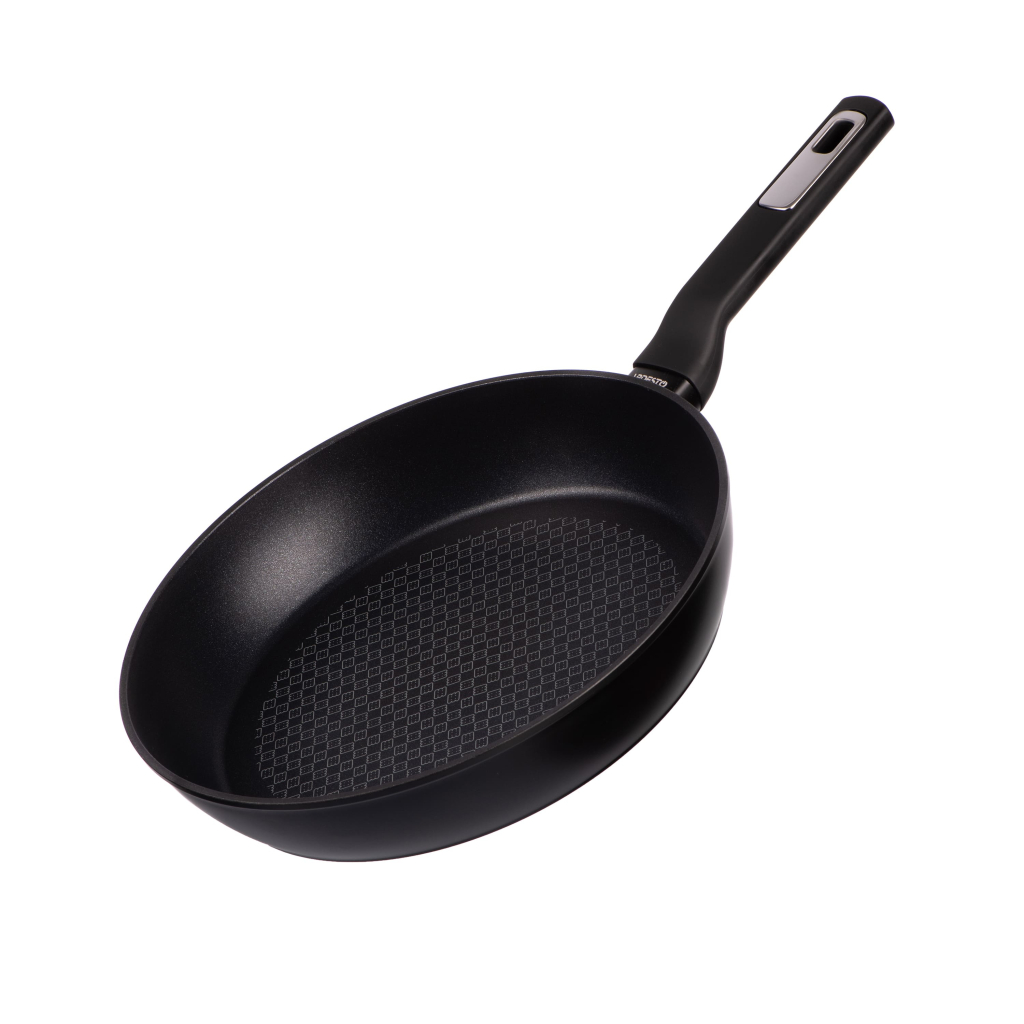 Сковорода Ardesto Gemini Lucca, 28см, алюміній, чорний (AR1928GMI) - зображення 1